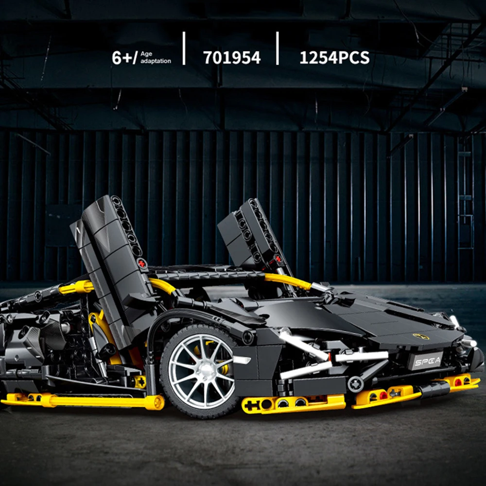 Technical 1:14 Scale Italia Bull Super Sport Car Bricks Sian FKP.37 Building Block Supercar Model Sets Vehicle Toys For Gift
Technical 1:14 Scale Italia Bull Super Sport Car Bricks Sian FKP.37 Building Block Supercar Model Sets Vehicle Toys For Gift