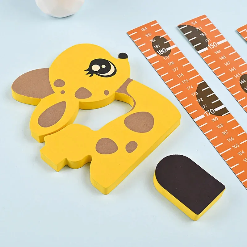 3D Cartoon Children's Height Stickers - Movable Baby Height Measurement Ruler, Kids Room Wall Decoration
3D Cartoon Children's Height Stickers - Movable Baby Height Measurement Ruler, Kids Room Wall Decoration