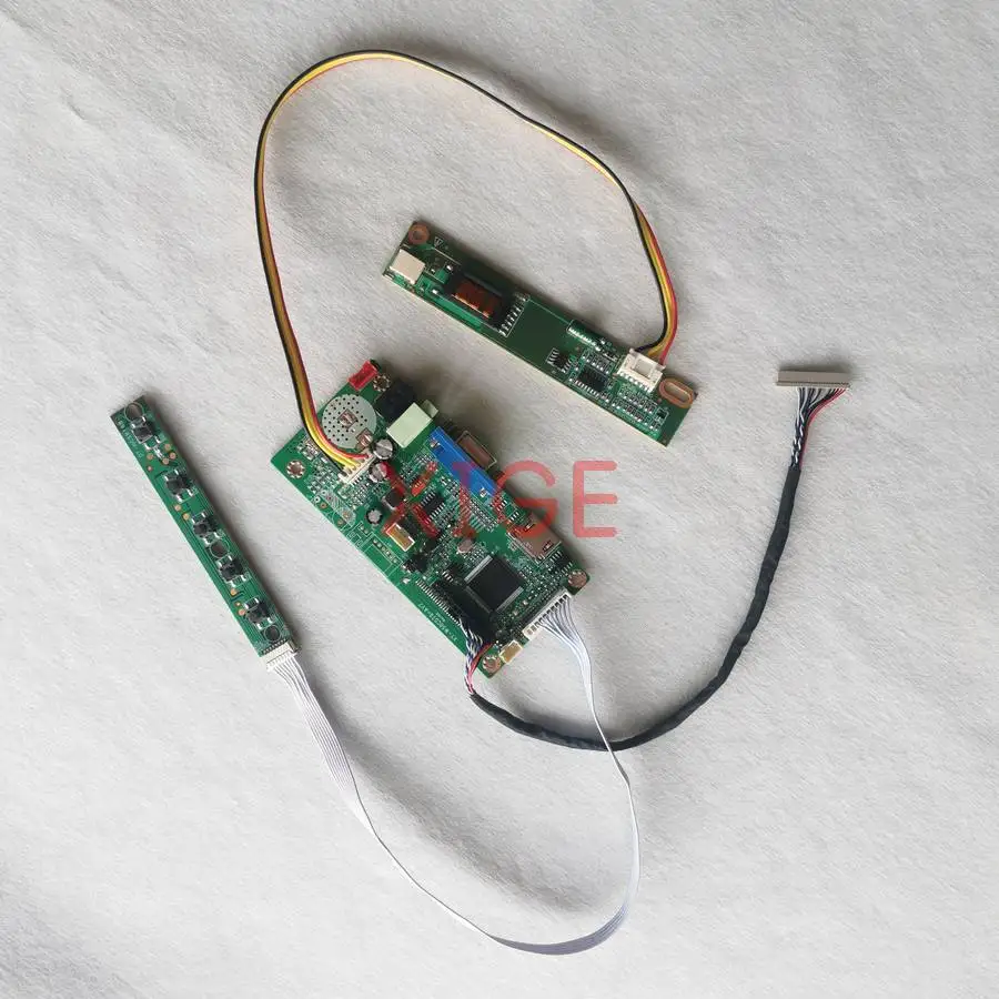 LCD Screen Drive Controller Board Fit LP133X3 LP133X5 TX34D62VC1CAC LP133X4 VGA+HDMI 20Pin LVDS 1024*768 1-CCFL 1024x768 DIY Kit
LCD Screen Drive Controller Board Fit LP133X3 LP133X5 TX34D62VC1CAC LP133X4 VGA+HDMI 20Pin LVDS 1024*768 1-CCFL 1024x768 DIY Kit