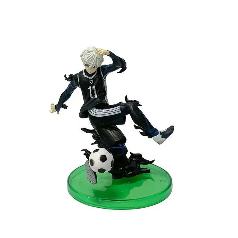 Anime Soccer Player Figure, No.11 Jersey Dynamic Kicking Pose with Soccer Ball & Green Effect Base Collectible Figurine for Home
Anime Soccer Player Figure, No.11 Jersey Dynamic Kicking Pose with Soccer Ball & Green Effect Base Collectible Figurine for Home