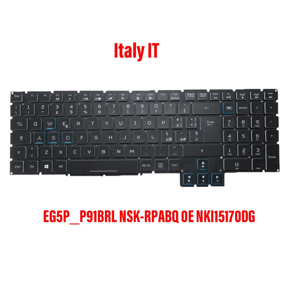 Клавиатура с подсветкой для NSK-RPCBQ 0E EG05P_P93B3L AEZGEI00020 NKI15170GA NSK-RPABQ 0E EG5P_P91BRL AEZGEI00010 NKI15170DG Италия IT
Клавиатура с подсветкой для NSK-RPCBQ 0E EG05P_P93B3L AEZGEI00020 NKI15170GA NSK-RPABQ 0E EG5P_P91BRL AEZGEI00010 NKI15170DG Италия IT