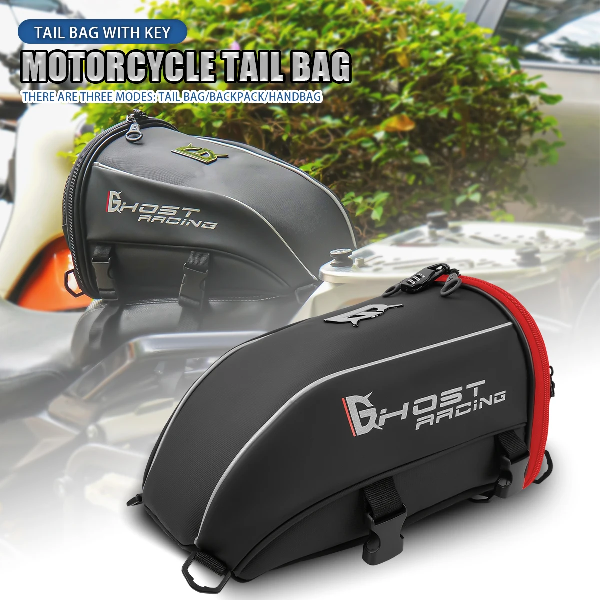 Motorcycle Tail Bag Waterproof Tail Travel Rider Luggage Rear Back Seat Bag Large Capacity Saddle Bag Rider Backpack
Motorcycle Tail Bag Waterproof Tail Travel Rider Luggage Rear Back Seat Bag Large Capacity Saddle Bag Rider Backpack