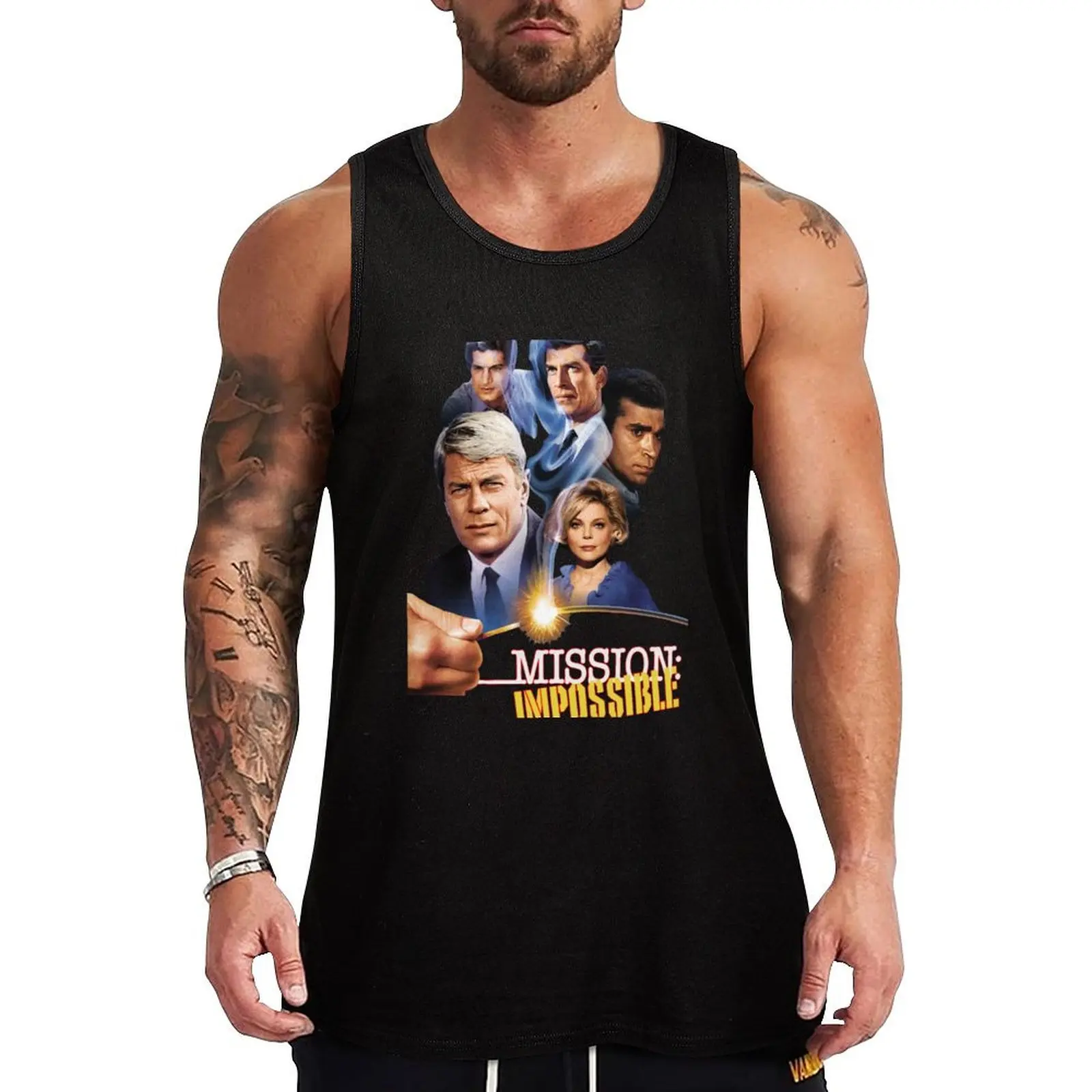 Retro Impossible Mission 60s Cast Tribute Tank Top Trendy Print Tank Top Fashion Graphic Sleeveless Top
Retro Impossible Mission 60s Cast Tribute Tank Top Trendy Print Tank Top Fashion Graphic Sleeveless Top