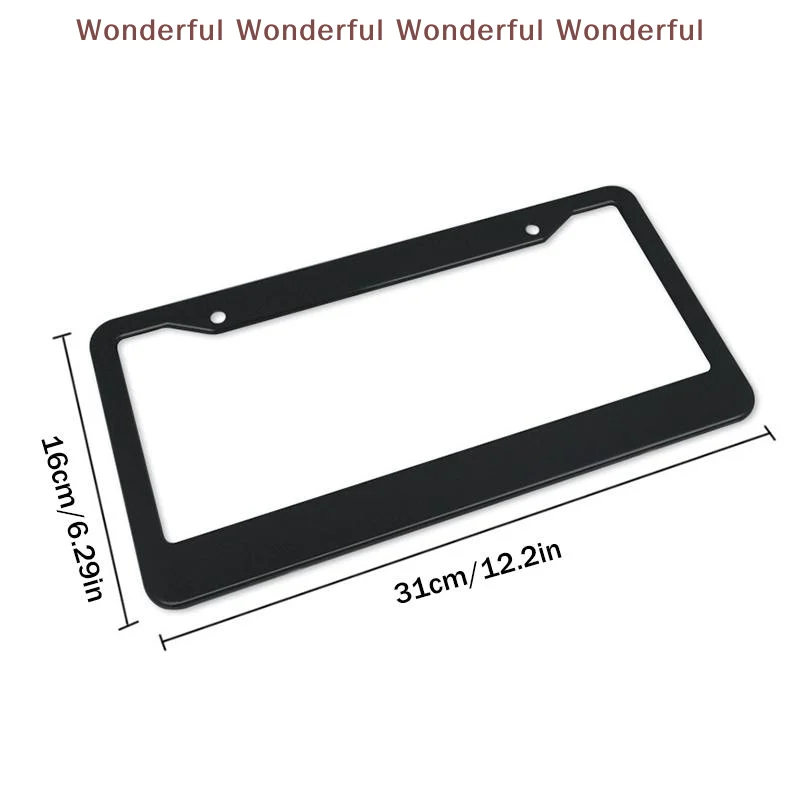 Universal License Plate Bracket for US Canada Cars Rustproof Frame Cover Strong Plastic Accessory for Vehicle Number Plates
Universal License Plate Bracket for US Canada Cars Rustproof Frame Cover Strong Plastic Accessory for Vehicle Number Plates