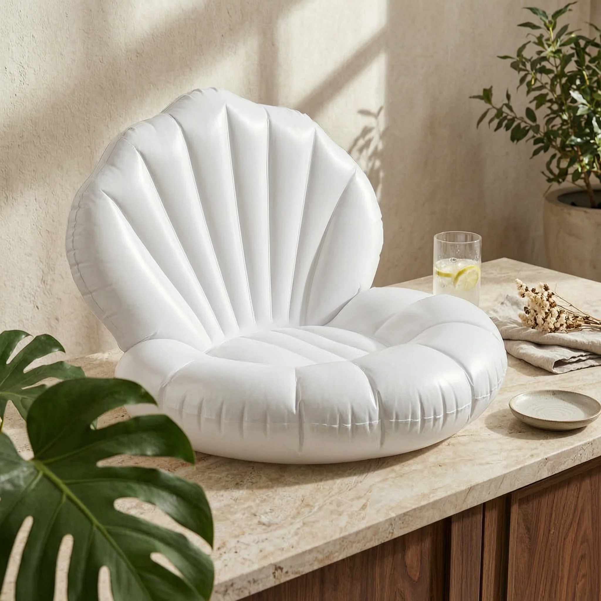 Shell Lounge Lounger White Shell Lounger Floating Seat Glossy Water Recreation Ribbed
Shell Lounge Lounger White Shell Lounger Floating Seat Glossy Water Recreation Ribbed