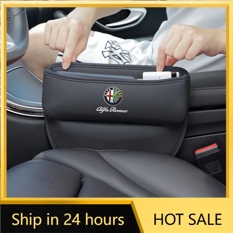 Car Sticker Alfa Romeo Car Accessories Seat Gap Organizer Box Leak-proof Storage Bag For Alfa Romeo Giulia Stelvio Giulietta 156
Car Sticker Alfa Romeo Car Accessories Seat Gap Organizer Box Leak-proof Storage Bag For Alfa Romeo Giulia Stelvio Giulietta 156