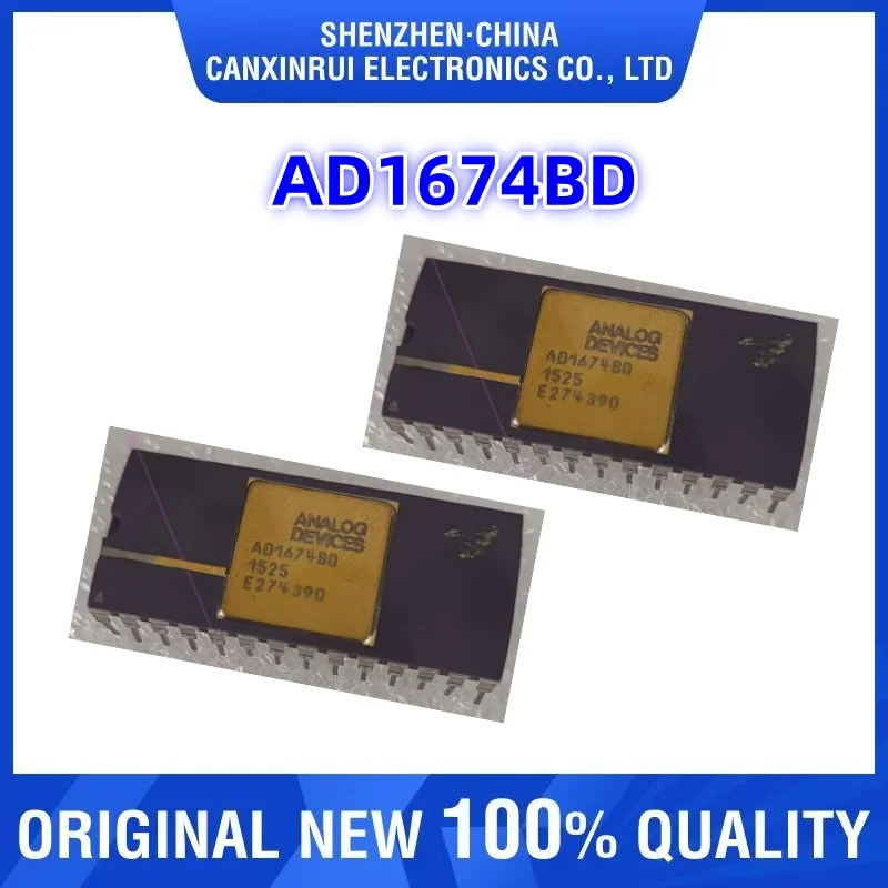 AD1674BD AD16748D AD1674TD/883B Brand New Original genuine 12-bit A/D Converter IC
AD1674BD AD16748D AD1674TD/883B Brand New Original genuine 12-bit A/D Converter IC