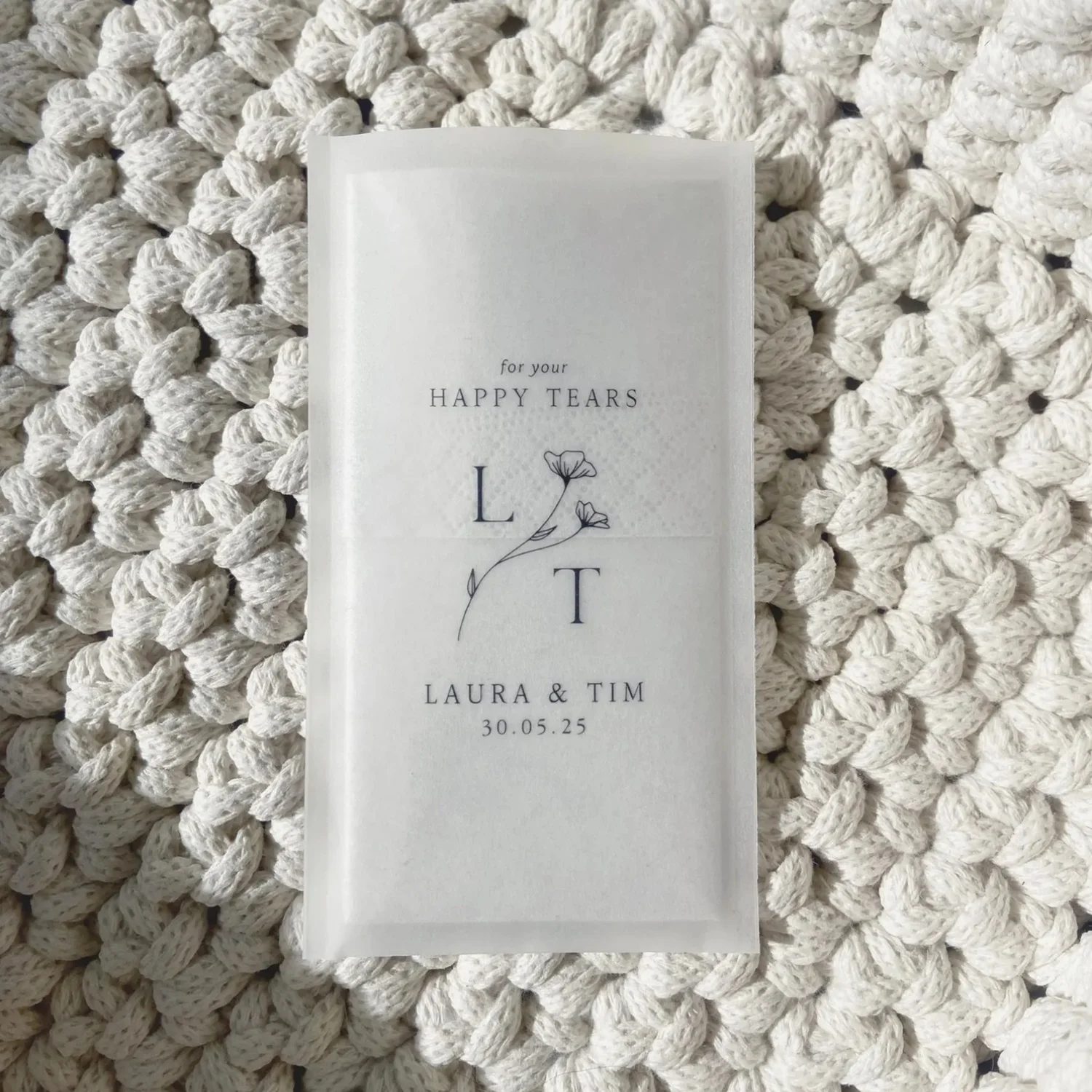 Пакеты тканей Happy Tears | Свадебные ткани | Гости свадьбы | Биоразлагаемые пакеты | Серинг для ваших счастливых слез
Пакеты тканей Happy Tears | Свадебные ткани | Гости свадьбы | Биоразлагаемые пакеты | Серинг для ваших счастливых слез