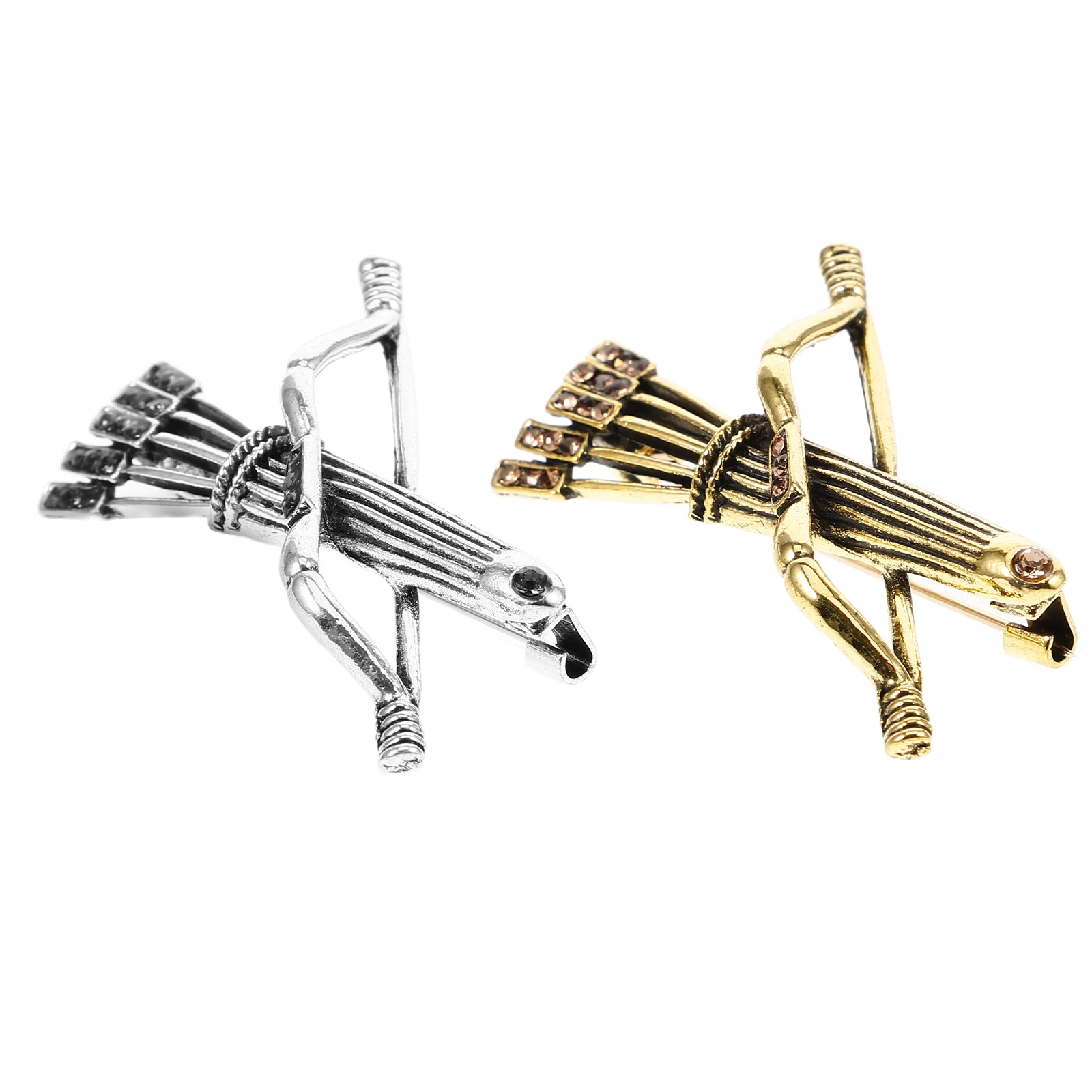 2pcs Bow Arrow Lapel Pins Metal Badge Accessories for Men Suit Chest Flower Vintage Decorative Brooches Clothing Ornament
2pcs Bow Arrow Lapel Pins Metal Badge Accessories for Men Suit Chest Flower Vintage Decorative Brooches Clothing Ornament