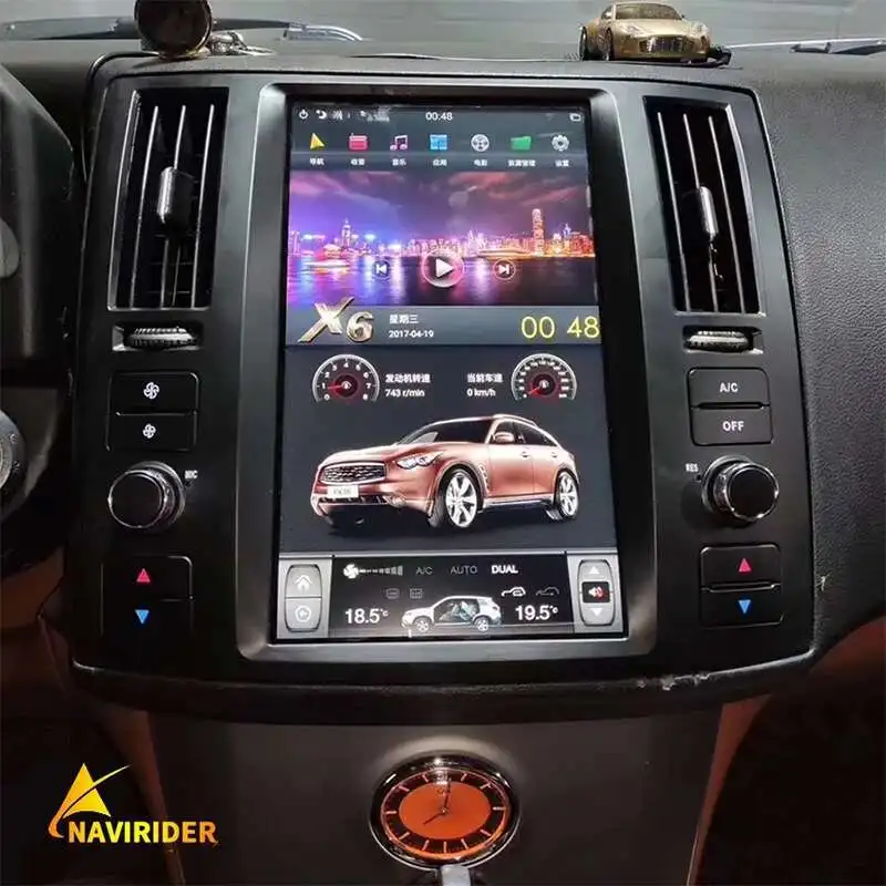 11.8inch Android Screen For Infiniti FX35 2007 FX45 2008 GPS Carplay Car Radio Multimedia Video Player Tape Recorder Navigation
11.8inch Android Screen For Infiniti FX35 2007 FX45 2008 GPS Carplay Car Radio Multimedia Video Player Tape Recorder Navigation
