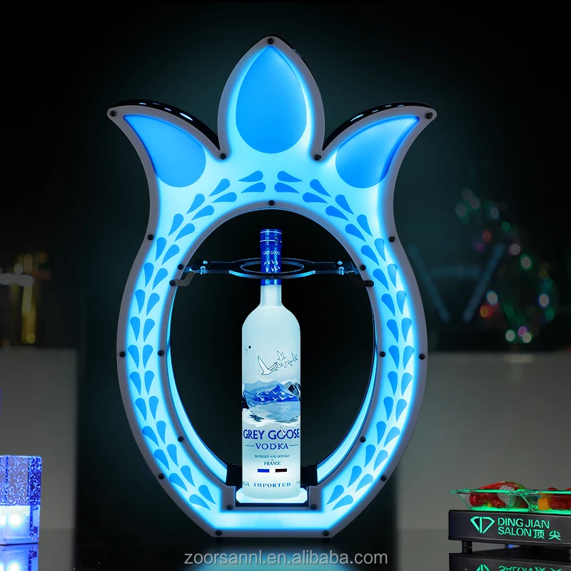 Led Ace of Spade Bottle Service Presenter Luminous champagne Holder Glorifier Bottle Display Presenter for Nightclub
Led Ace of Spade Bottle Service Presenter Luminous champagne Holder Glorifier Bottle Display Presenter for Nightclub