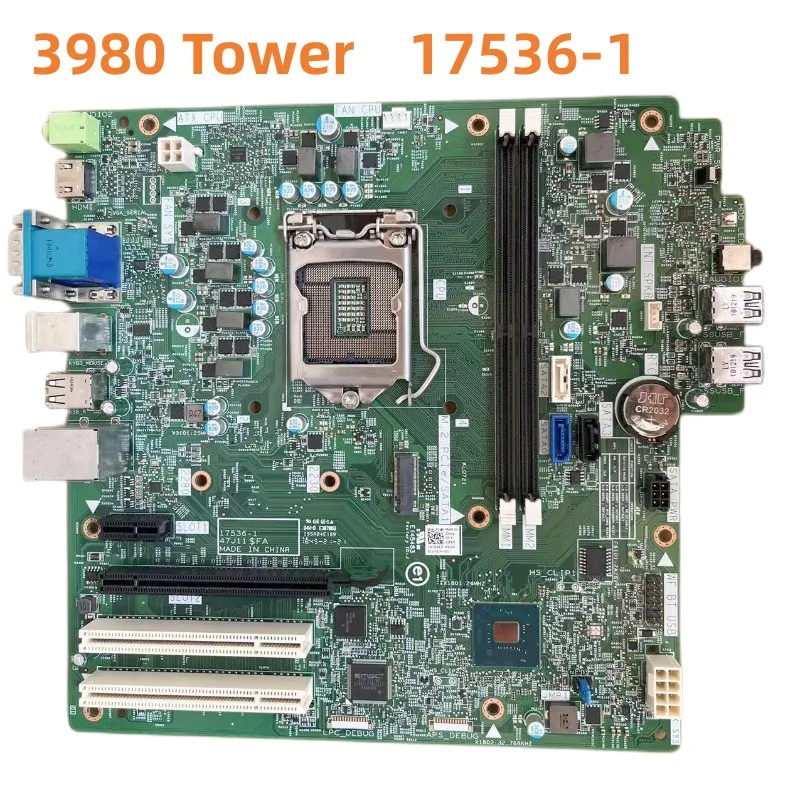 For DELL ChengMing 3980 Tower Motherboard CN-0284JF 47J11 0284JF H370 DDR4 Mainboard 100%Work
For DELL ChengMing 3980 Tower Motherboard CN-0284JF 47J11 0284JF H370 DDR4 Mainboard 100%Work