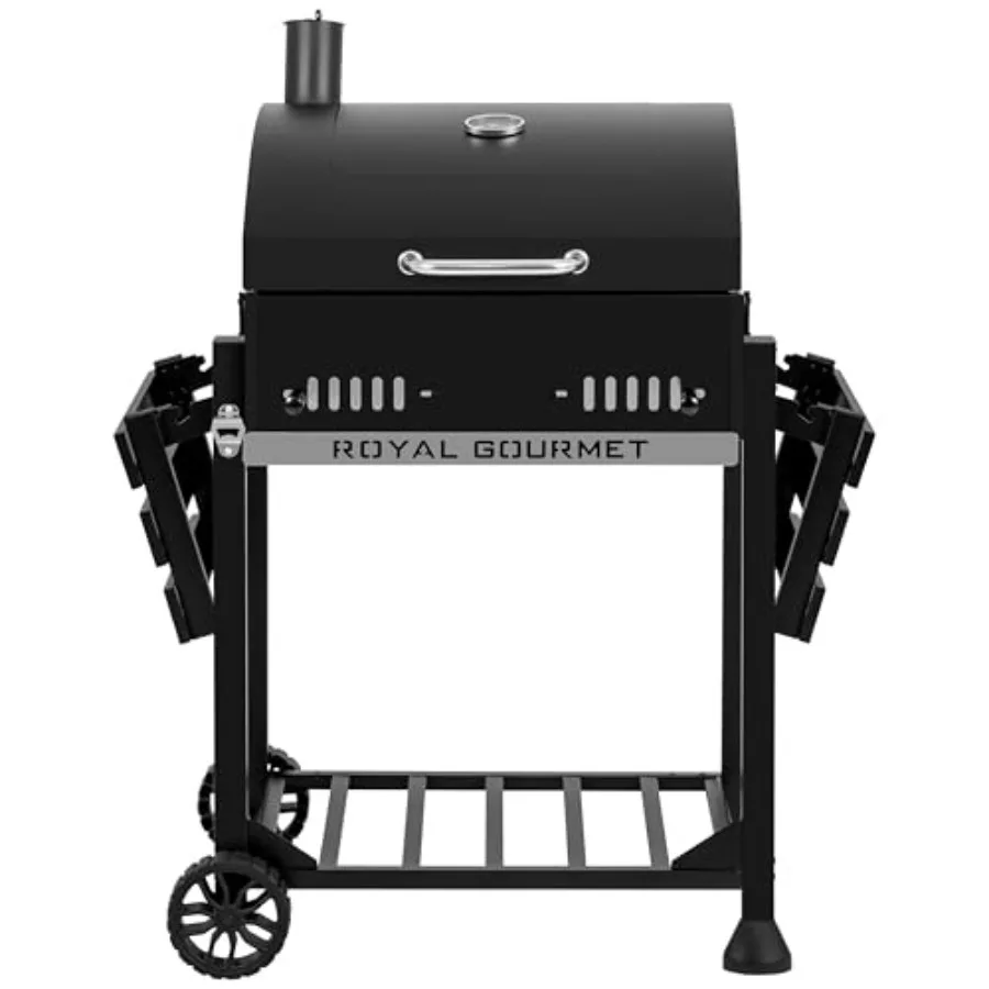 CD1824ET Movable Charcoal BBQ Grill with Foldable Side Tables, Outdoor Barbecue Grill with 470 Sq. In. Cooking Area for Outdoor
CD1824ET Movable Charcoal BBQ Grill with Foldable Side Tables, Outdoor Barbecue Grill with 470 Sq. In. Cooking Area for Outdoor