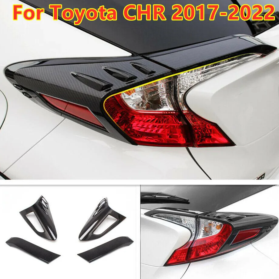 For 2017-2022 Toyota CHR C-HR Carbon Fiber Look Rear Tail Light Lamp Cover Trim
For 2017-2022 Toyota CHR C-HR Carbon Fiber Look Rear Tail Light Lamp Cover Trim