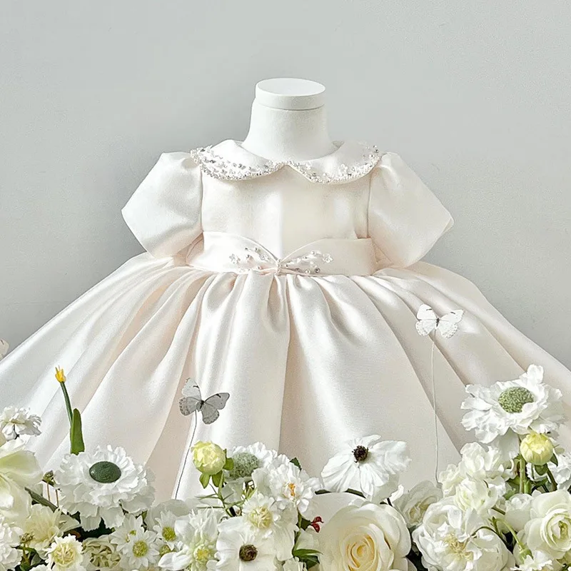 Children Girls Formal Dress Clothes Kids Princess Gown First Birthday Flower Girl White Performance Korean Tutu Piano Costume
Children Girls Formal Dress Clothes Kids Princess Gown First Birthday Flower Girl White Performance Korean Tutu Piano Costume