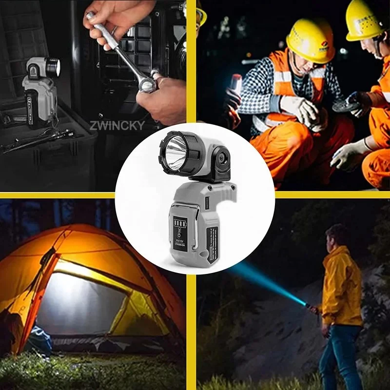 Small Portable Original Replacement DCB090 Work Light Flashlight Tool Light Spotlight Light For Dewalt DCB120 12V Li-ion battery
Small Portable Original Replacement DCB090 Work Light Flashlight Tool Light Spotlight Light For Dewalt DCB120 12V Li-ion battery