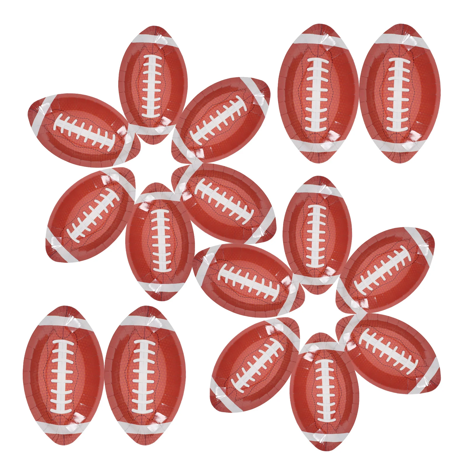 20 Pcs Football Shaped Disposable Paper Plates Olive Brown Party Supplies Kids Birthday Banquets Serving Trays Rugby Theme
20 Pcs Football Shaped Disposable Paper Plates Olive Brown Party Supplies Kids Birthday Banquets Serving Trays Rugby Theme