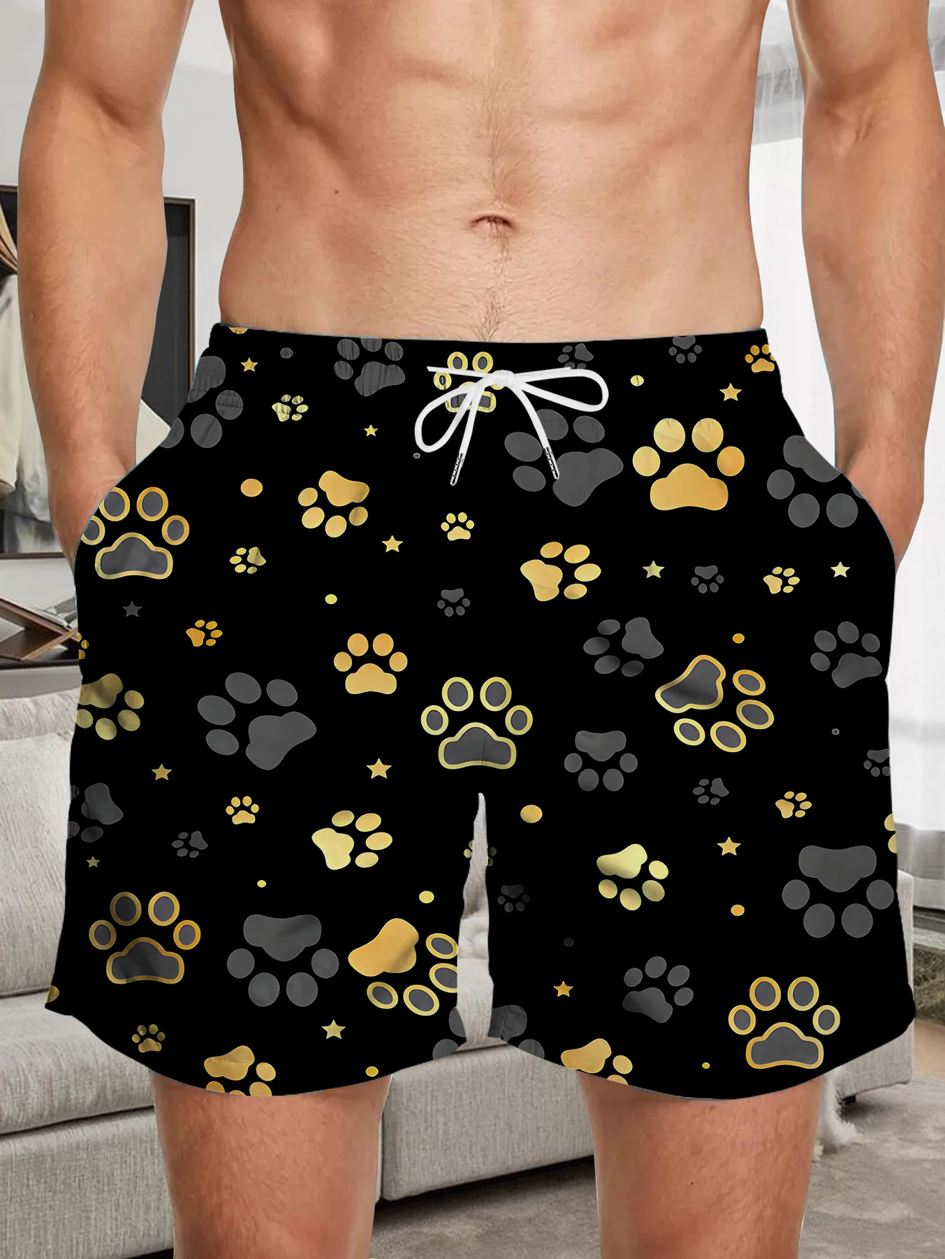 Men Casual Full Digital Print Shorts Breathable Polyester Beach Quick Dry Pants
Men Casual Full Digital Print Shorts Breathable Polyester Beach Quick Dry Pants