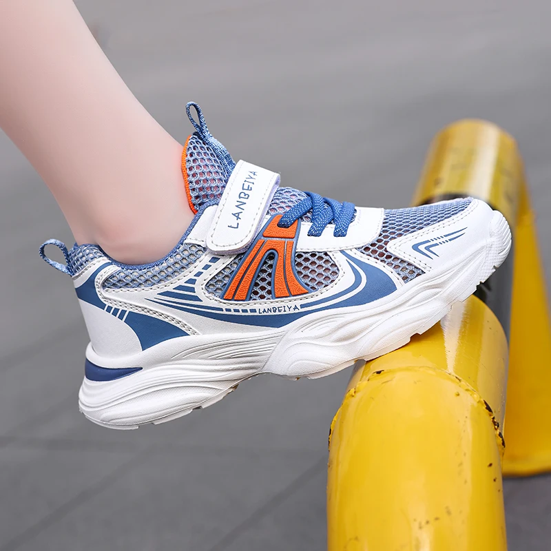 Fashion Summer Kids Running Sneakers Air Mesh Breathable Light Soft Sole Anti Skid Athletic Shoes for School and Outside Playing
Fashion Summer Kids Running Sneakers Air Mesh Breathable Light Soft Sole Anti Skid Athletic Shoes for School and Outside Playing