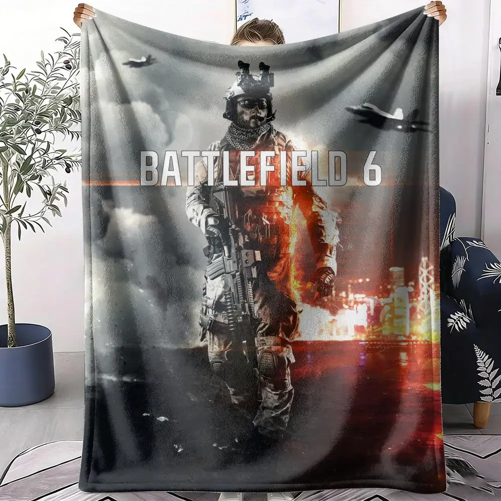 B-battlefield 6 Throw Soft Flannel Throw Summer Blanket Lightweight Cozy Nap Blanket for Sofa Bed Travel
B-battlefield 6 Throw Soft Flannel Throw Summer Blanket Lightweight Cozy Nap Blanket for Sofa Bed Travel