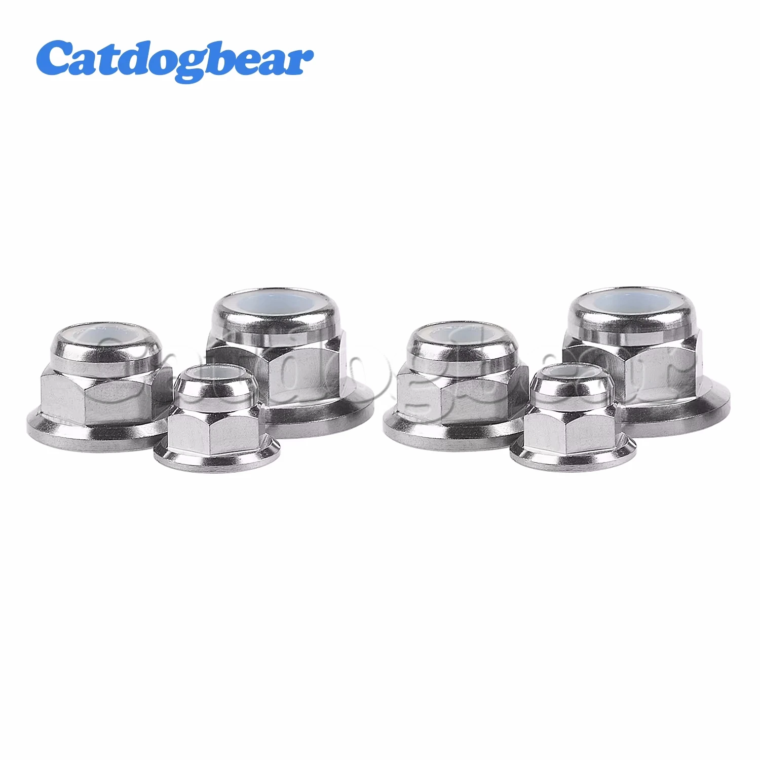 Catdogber Titanium M14 1.5mm Pitch Flange Nut Srew Bolts for Motorcycle Bicycle Flange Nylon Lock Nuts
Catdogber Titanium M14 1.5mm Pitch Flange Nut Srew Bolts for Motorcycle Bicycle Flange Nylon Lock Nuts