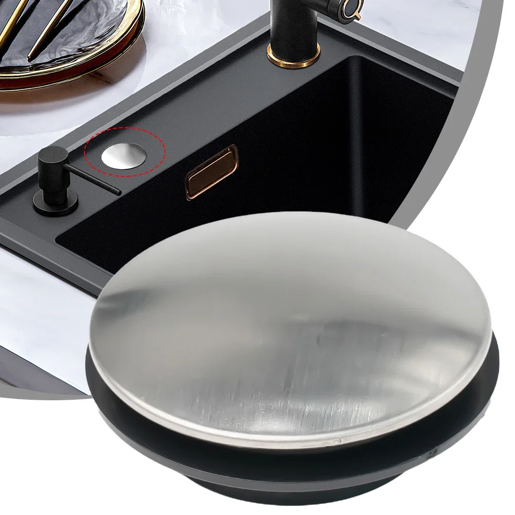2pcs Stainless Steel Sink Hole Cover Kitchen Sink Hole Faucet Accessories Bathtub Washbasin Decorative Sealing Cover Diam 45mm
2pcs Stainless Steel Sink Hole Cover Kitchen Sink Hole Faucet Accessories Bathtub Washbasin Decorative Sealing Cover Diam 45mm