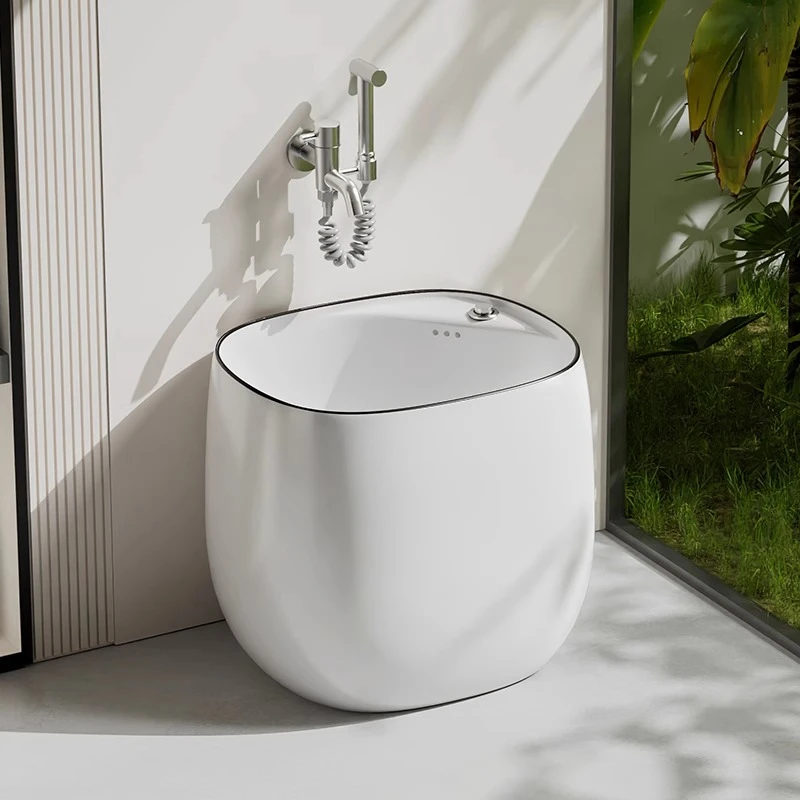 Ceramic foot wash basin household balcony bathroom outdoor towing basin bathroom mop pool
Ceramic foot wash basin household balcony bathroom outdoor towing basin bathroom mop pool