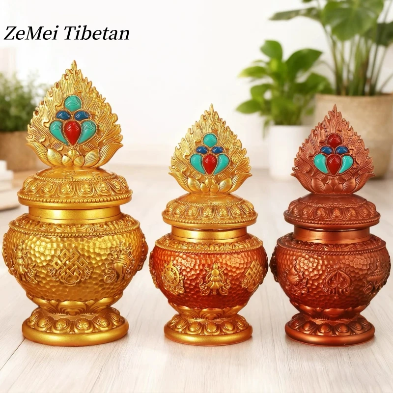 Банка в тибетском стиле, органайзер с вкусной смолой Водолей, буддийский религиозный предмет, декоративные витаты с резьбой восемью благоприятных бутылок
Банка в тибетском стиле, органайзер с вкусной смолой Водолей, буддийский религиозный предмет, декоративные витаты с резьбой восемью благоприятных бутылок