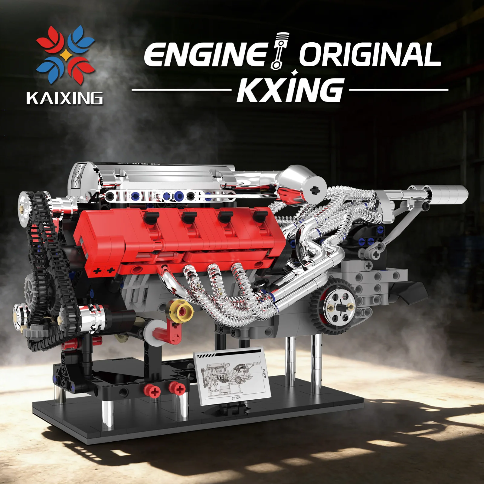 Car Engine Model Building Blocks Mechanical Engine Creative Small Particle Assembly Toys Collectible Ornament Kid/adult Gift
Car Engine Model Building Blocks Mechanical Engine Creative Small Particle Assembly Toys Collectible Ornament Kid/adult Gift