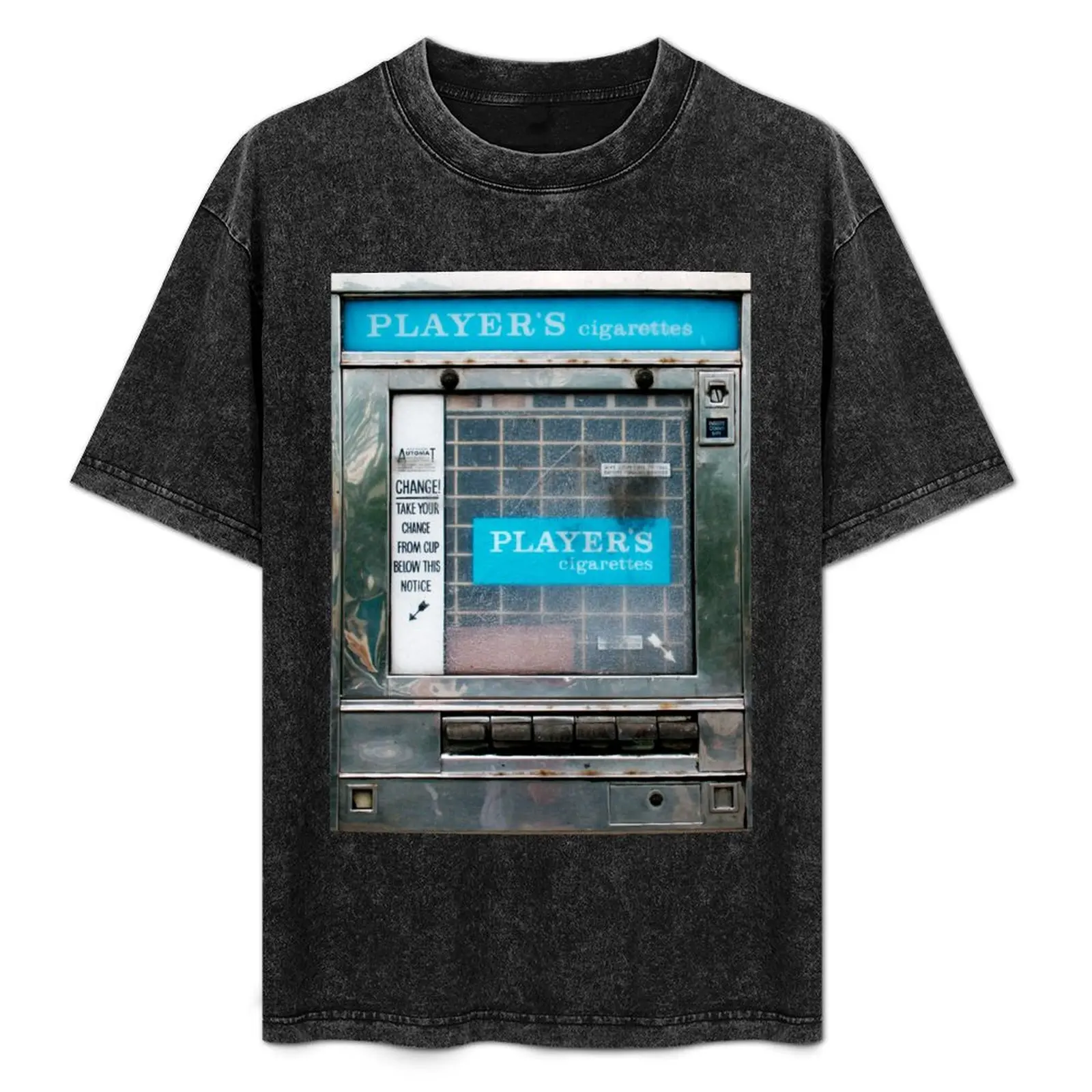 PLAYERS CIGARETTE MACHINE T-Shirt Daily Wear Plain Short Sleeve Shirt
PLAYERS CIGARETTE MACHINE T-Shirt Daily Wear Plain Short Sleeve Shirt