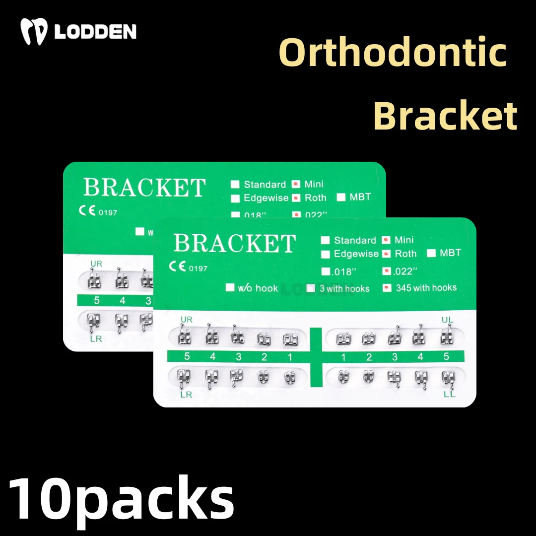 Dental Orthodontic Metal Brace Teeth Capped Dentist Bracket Straightening Treatment Materials 345hook
Dental Orthodontic Metal Brace Teeth Capped Dentist Bracket Straightening Treatment Materials 345hook