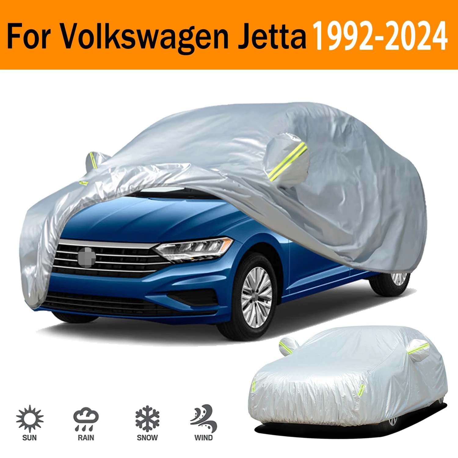 190T Car Cover Protection Sunscreen Heat Insulation Resistant Scratch For Volkswagen Jetta 1992-2024 Car Exterior Accessories
190T Car Cover Protection Sunscreen Heat Insulation Resistant Scratch For Volkswagen Jetta 1992-2024 Car Exterior Accessories