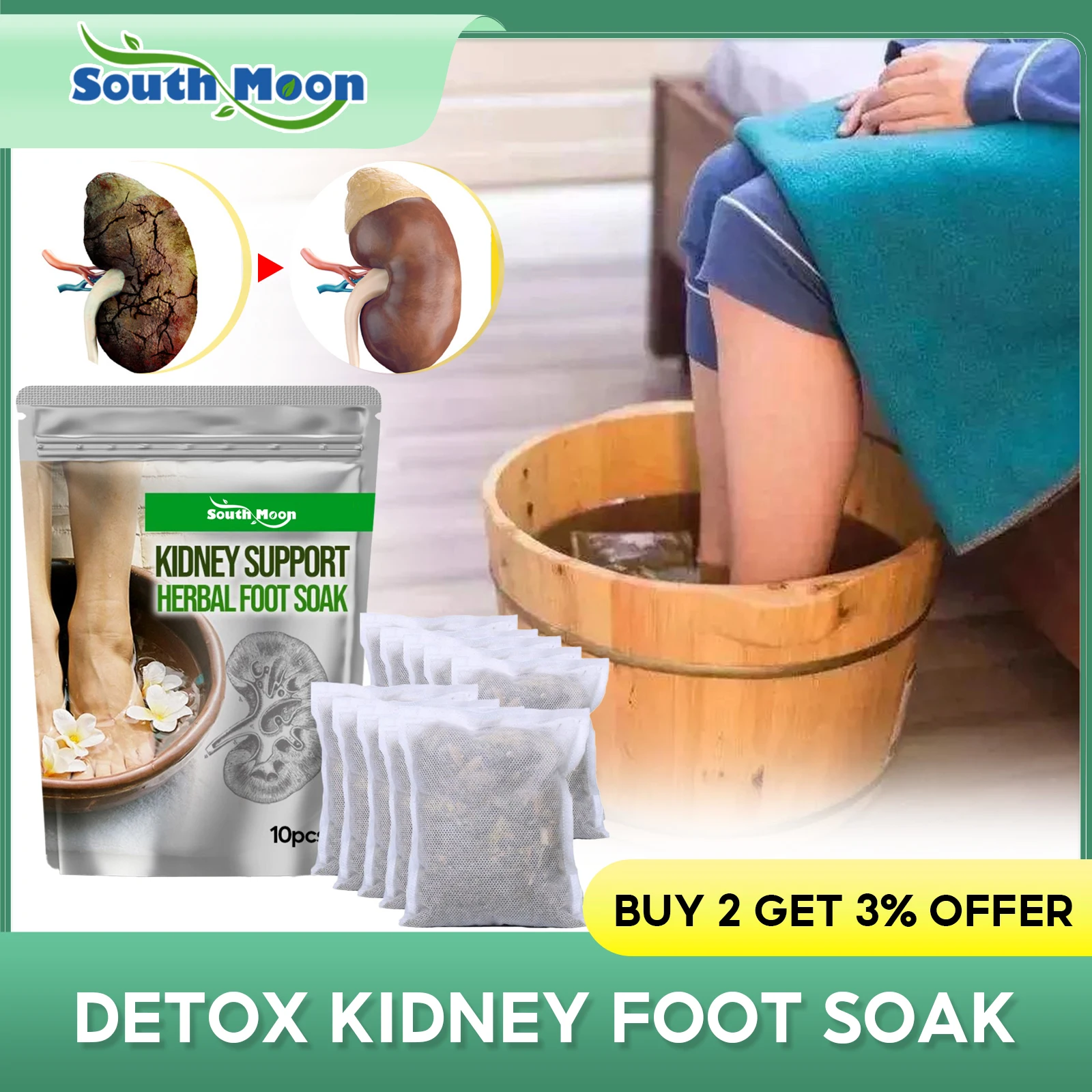 Detox Foot Soak Herbal Lymphatic Health Promote Blood Circulation Improve Sleep Stress Remove Moisture Kidney Support Foot Bath
Detox Foot Soak Herbal Lymphatic Health Promote Blood Circulation Improve Sleep Stress Remove Moisture Kidney Support Foot Bath