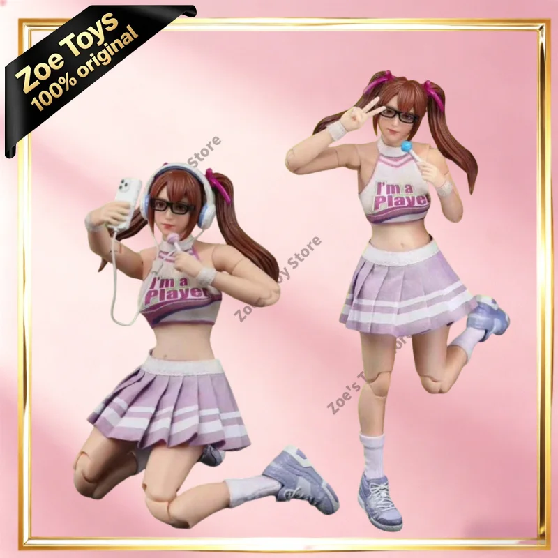 In Stock LT005 Sporty Girl YoYo 1/12 Articulated Figure Replaceable Soft Chest CFTOYS Female Doll With Skateboard Gift
In Stock LT005 Sporty Girl YoYo 1/12 Articulated Figure Replaceable Soft Chest CFTOYS Female Doll With Skateboard Gift
