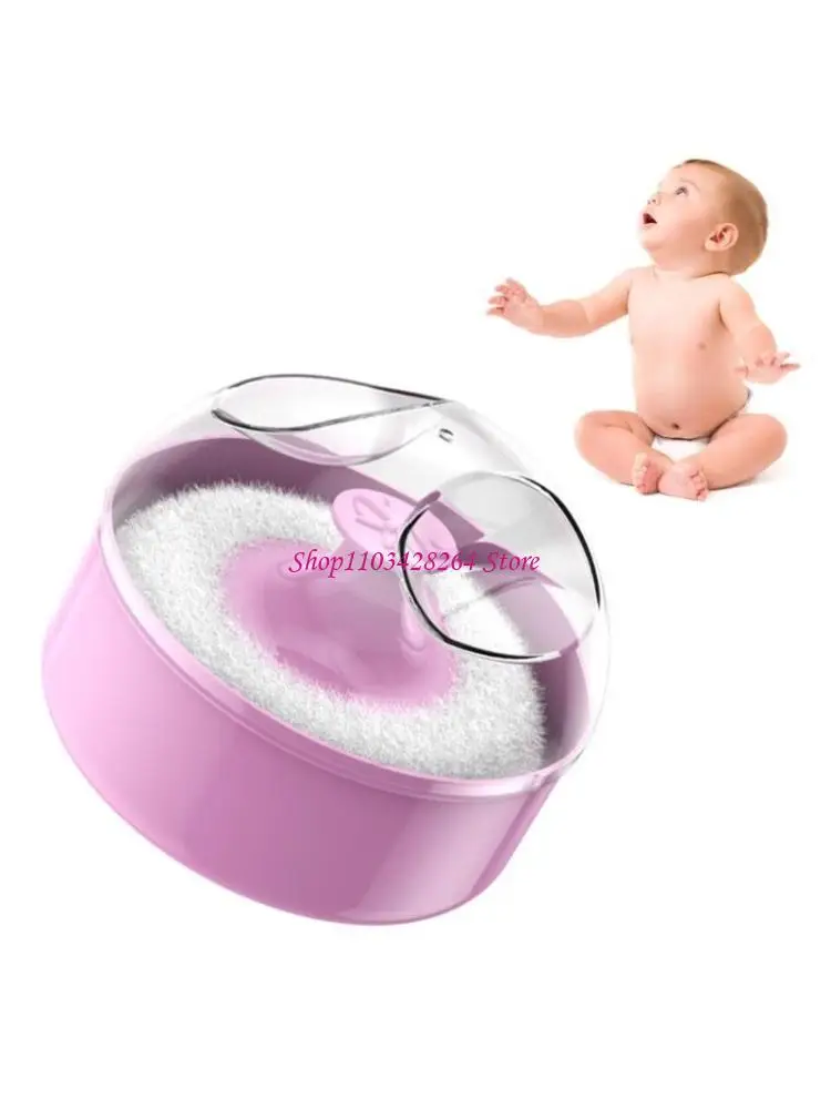 Baby Body Cosmetic Powder Puff and Container Case Infant Kid Powder Puff and Box
Baby Body Cosmetic Powder Puff and Container Case Infant Kid Powder Puff and Box