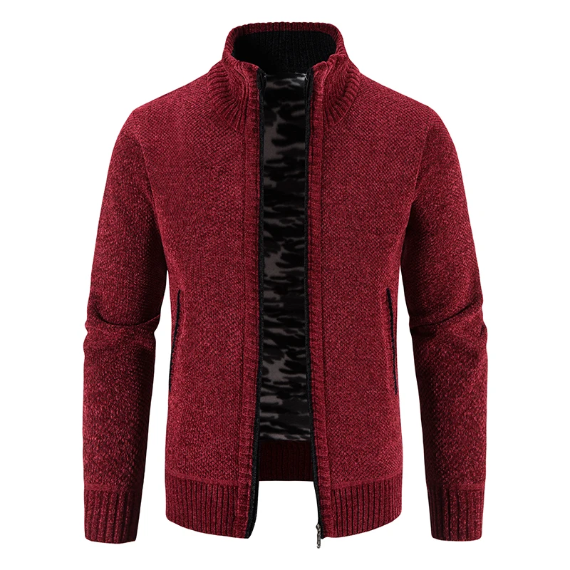 Thick Warm Jacket Men Fashion Autumn Winter Knit Coat Fleece High Quality Luxury Brand Cardigan Male Outer Wear
Thick Warm Jacket Men Fashion Autumn Winter Knit Coat Fleece High Quality Luxury Brand Cardigan Male Outer Wear