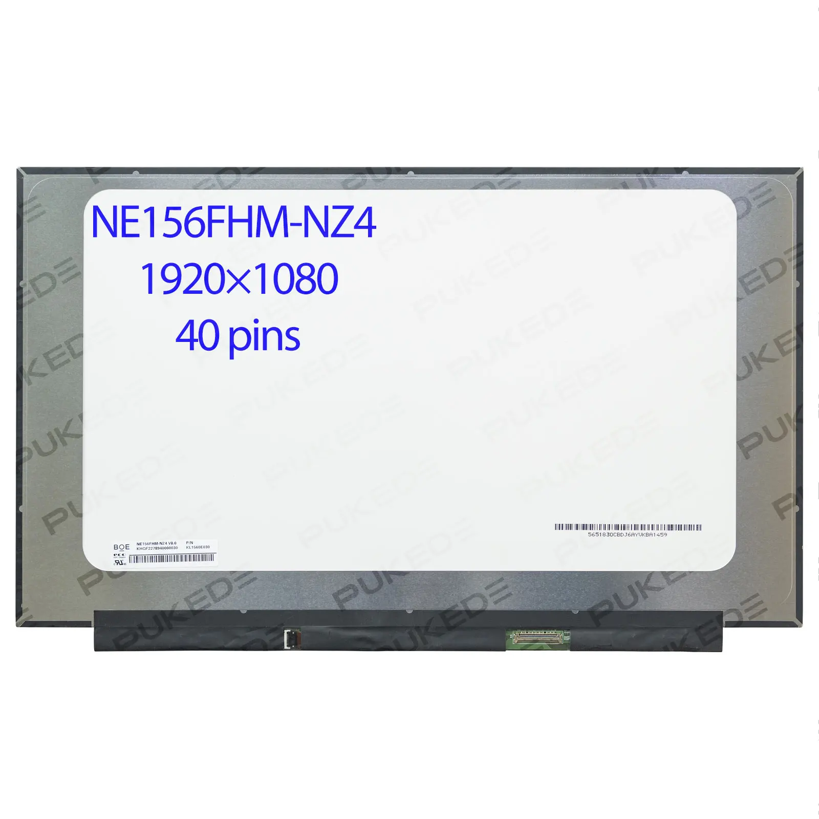 15.6''inch 240Hz Laptop LCD Screen NE156FHM-NZ4 IPS Display Panel Replacement FHD1920x1080 40pins
15.6''inch 240Hz Laptop LCD Screen NE156FHM-NZ4 IPS Display Panel Replacement FHD1920x1080 40pins
