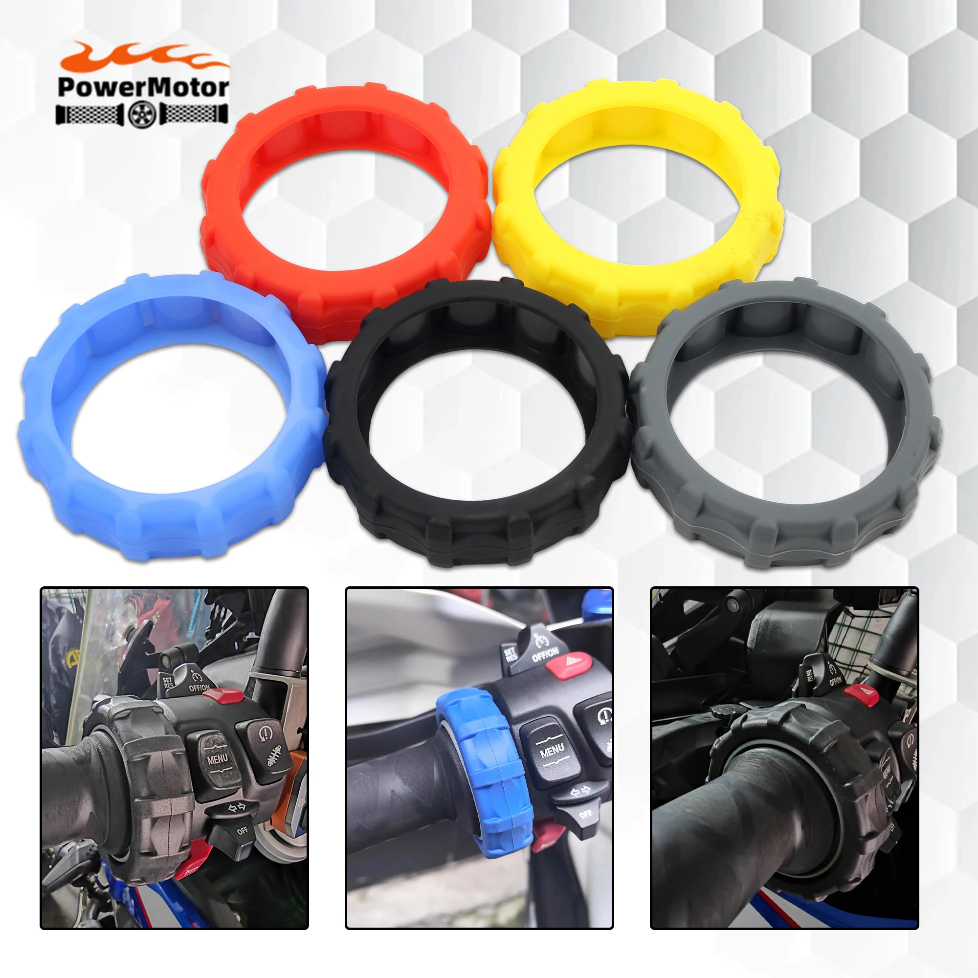 Motorcycle Handlebar Controller Rubber Protective Parts For BMW F750GS R1250R C400GT C400X S1000RR Dirt Bike Modification Parts
Motorcycle Handlebar Controller Rubber Protective Parts For BMW F750GS R1250R C400GT C400X S1000RR Dirt Bike Modification Parts