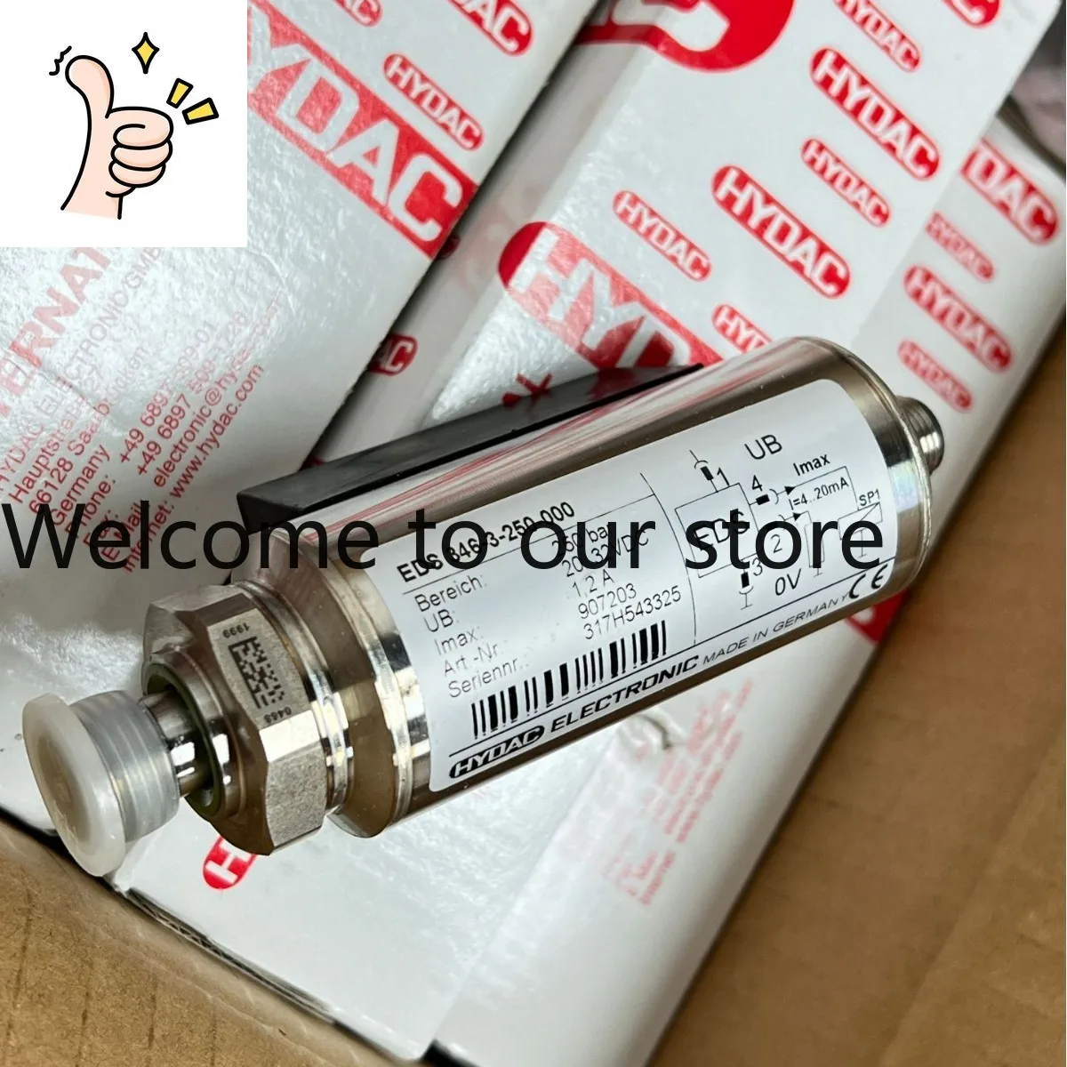 2026 Brand New HYDAC HYDAC Pressure Sensor HDA4840-A-300-424 (6m) Shanghai Senlayer Spot Direct Hair
2026 Brand New HYDAC HYDAC Pressure Sensor HDA4840-A-300-424 (6m) Shanghai Senlayer Spot Direct Hair