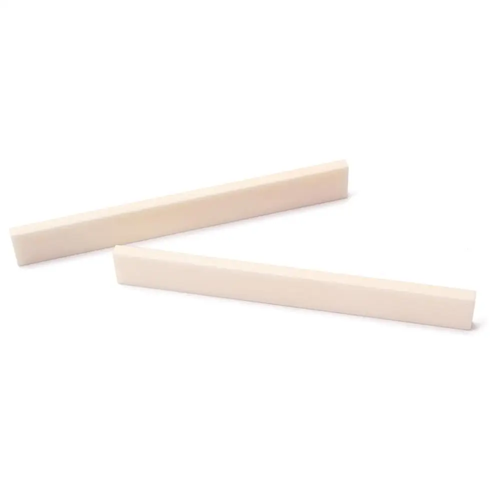 Acoustic Guitar Blank Buffalo Bone Nut Guitar String Saddle Nut Bone Blank 80x11x3mm for Classical Acoustic Folk Electric Guitar
Acoustic Guitar Blank Buffalo Bone Nut Guitar String Saddle Nut Bone Blank 80x11x3mm for Classical Acoustic Folk Electric Guitar