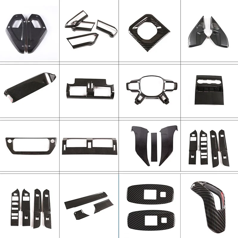 ABS Carbon Fiber For Land Rover Defender 110 2020-2023 Car Interior Modification Protection Cover Decorative Patch Accessories
ABS Carbon Fiber For Land Rover Defender 110 2020-2023 Car Interior Modification Protection Cover Decorative Patch Accessories