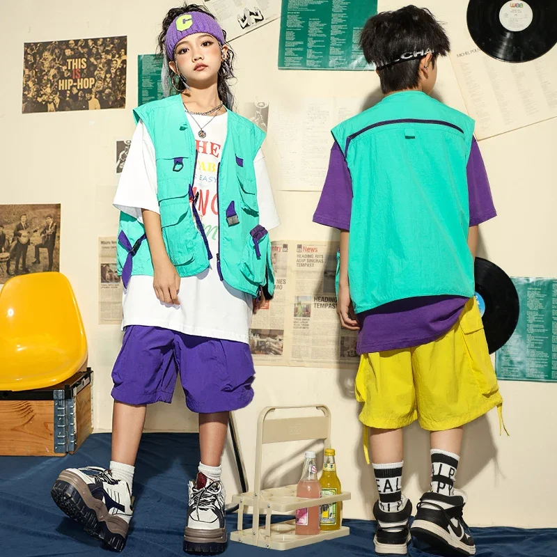 Kids Vintage Print Shirt Street Wear Clothing Girls Boys Tops Cargo Purple Hip Hop Shorts For Child Jazz Dance Costume Clothes
Kids Vintage Print Shirt Street Wear Clothing Girls Boys Tops Cargo Purple Hip Hop Shorts For Child Jazz Dance Costume Clothes