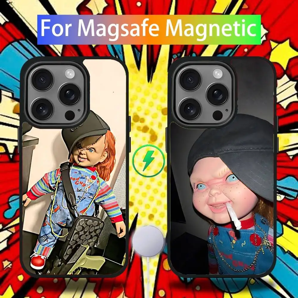 C-Chucky Phone Case For iPhone 16,15,14,13,12,11,Pro,Max,Plus,Mini,SE4,E Magnetic Magsafe Wireless Charging
C-Chucky Phone Case For iPhone 16,15,14,13,12,11,Pro,Max,Plus,Mini,SE4,E Magnetic Magsafe Wireless Charging