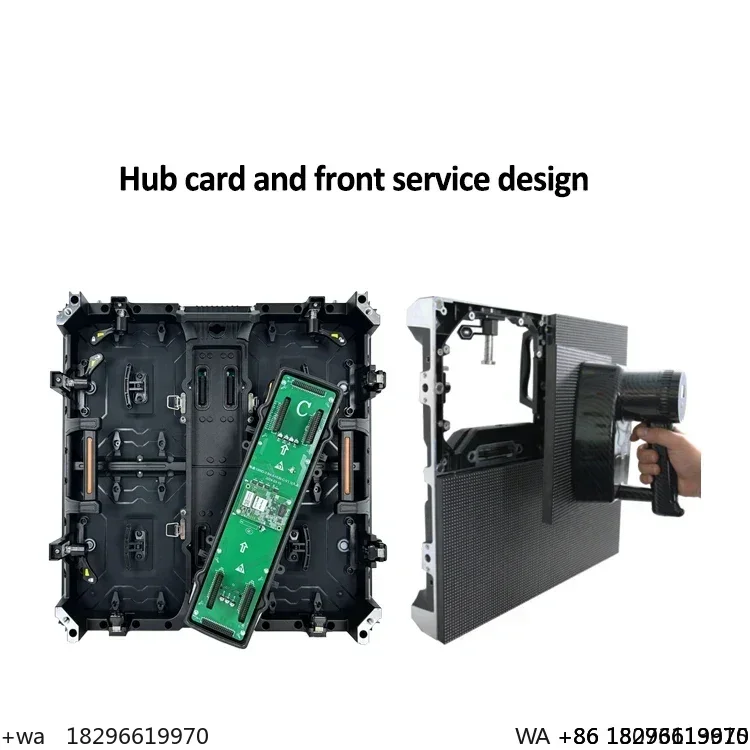 Outdoor P3.91 LED Panel 500x500mm Rental Screen for Events & Video Displays
Outdoor P3.91 LED Panel 500x500mm Rental Screen for Events & Video Displays