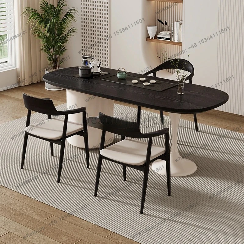 balcony tea table tea table chair combination a complete set of solid wood kettle integrated tea table
balcony tea table tea table chair combination a complete set of solid wood kettle integrated tea table