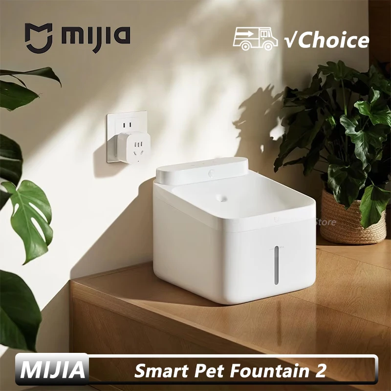 New Mijia Smart Pet Drinking Fountain 2 3L Capacity Wireless Water Pump Automatic Sensing Cats and Dogs Long Battery Life
New Mijia Smart Pet Drinking Fountain 2 3L Capacity Wireless Water Pump Automatic Sensing Cats and Dogs Long Battery Life