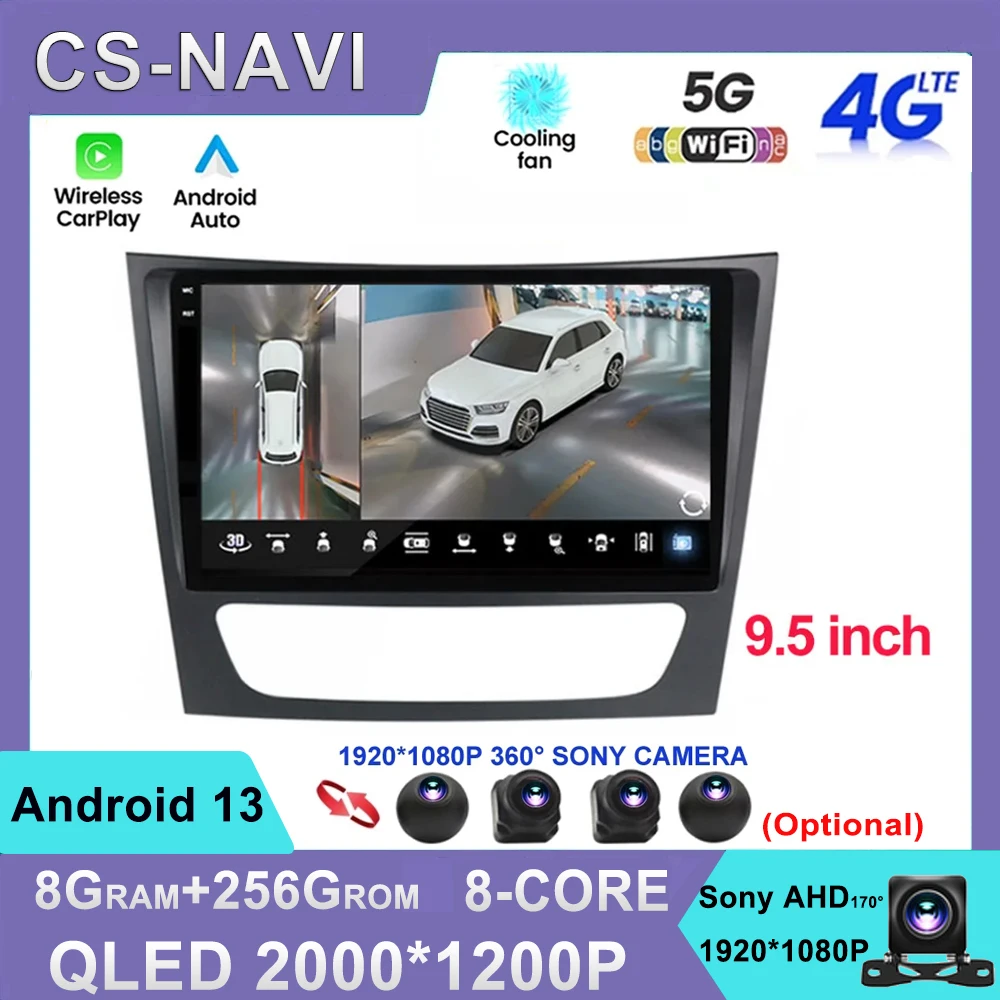 2000*1200 Android13 для Mercedes Benz E Class W211 C219 9 "4G LTE автомобильный стерео Мультимедийный Плеер аудио радио GPS навигация 4G
2000*1200 Android13 для Mercedes Benz E Class W211 C219 9 "4G LTE автомобильный стерео Мультимедийный Плеер аудио радио GPS навигация 4G