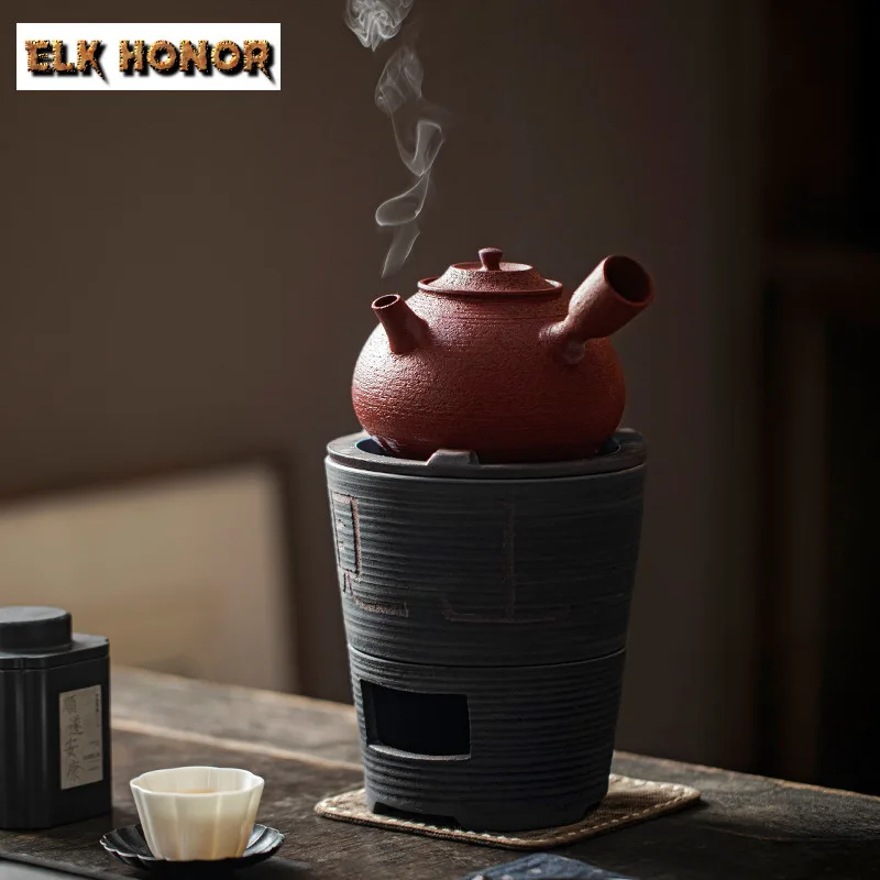 Antique Coarse Pottery Side Handle Pot Tea Warmer Alcohol Burner Stove Kettle Stand Baked Milk Jar Carbon Furnace Tea Ceremony
Antique Coarse Pottery Side Handle Pot Tea Warmer Alcohol Burner Stove Kettle Stand Baked Milk Jar Carbon Furnace Tea Ceremony