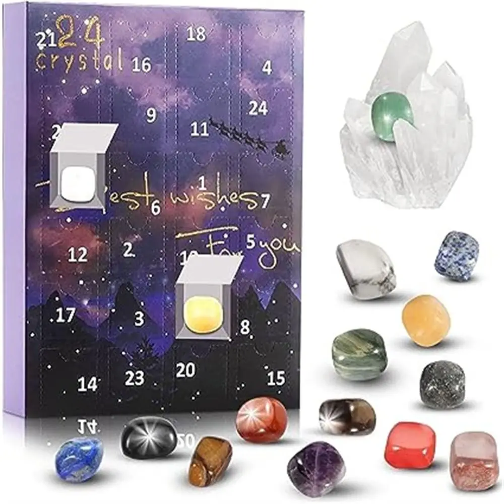 Advent Calendar, 24 Days Holiday Gift Box Calendar for Party Favors,for Home Desk Decor Holiday Gift
Advent Calendar, 24 Days Holiday Gift Box Calendar for Party Favors,for Home Desk Decor Holiday Gift
