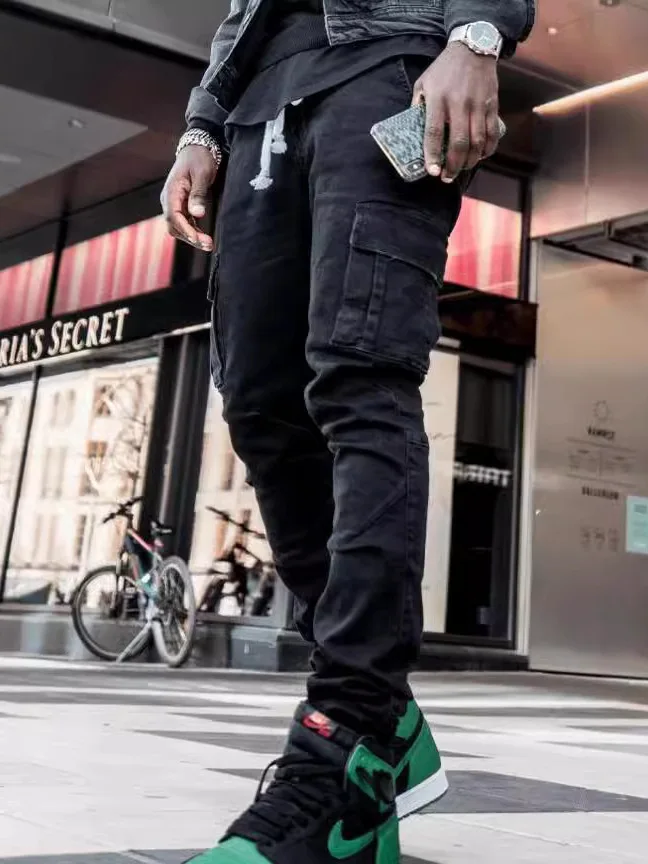 Men's Slim Fit Jeans Spring Autumn New Sle Side ket Workwear Denim Pants Youth Trendy Long Trousers Wear Resistant
Men's Slim Fit Jeans Spring Autumn New Sle Side ket Workwear Denim Pants Youth Trendy Long Trousers Wear Resistant